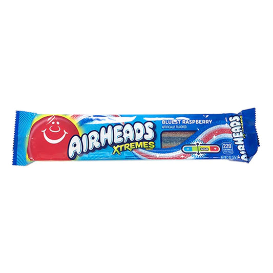 Airhead - Bluest Raspberry Extreme Sour Belts (2oz)