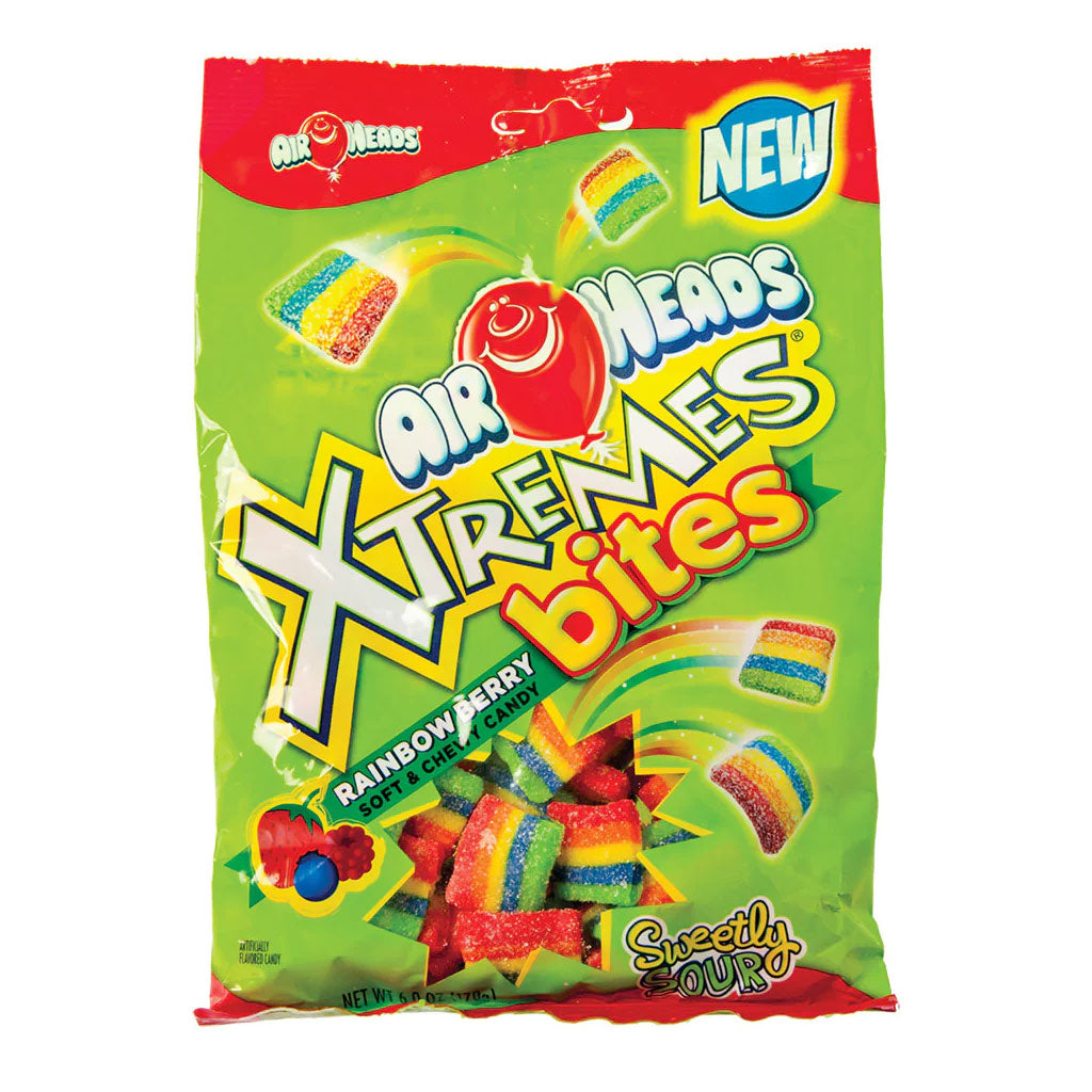 Airhead - Xtreme Rainbow Bites Peg Bag (6oz)