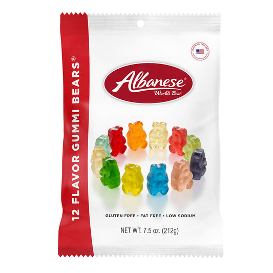 Albanese - Gummi Bears 12 Flavor Peg Bag (7.5oz)