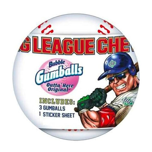 Big League Chew - Baseball w/ Gumballs & Stickers & Tattoo (0.53oz)