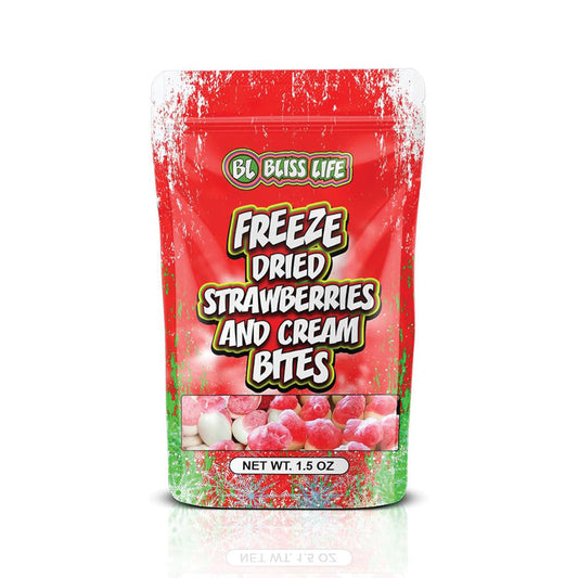 Bliss Life - Freeze Dried Strawberry and Cream Bites (1.5oz)