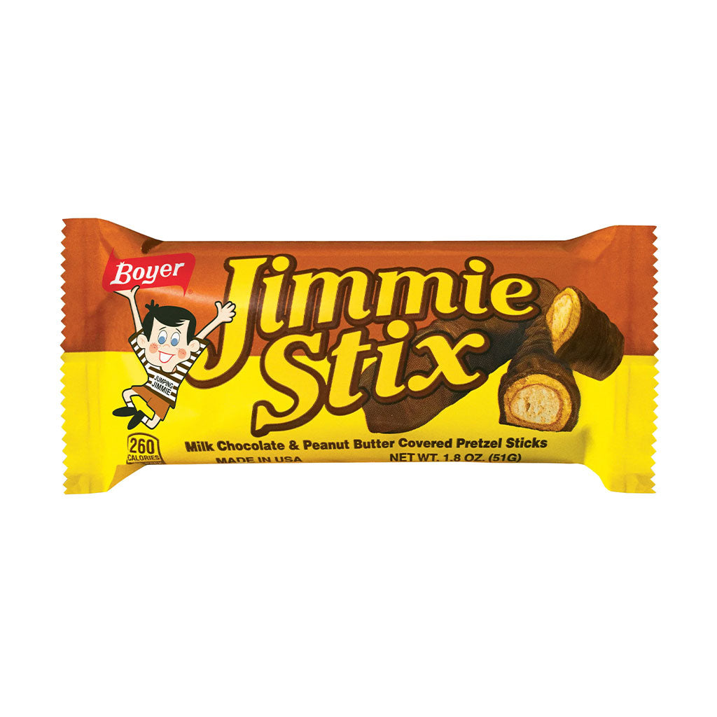 Boyer - Jimmie Milk Chocolate Peanut Butter Pretzel Stix (1.8oz)