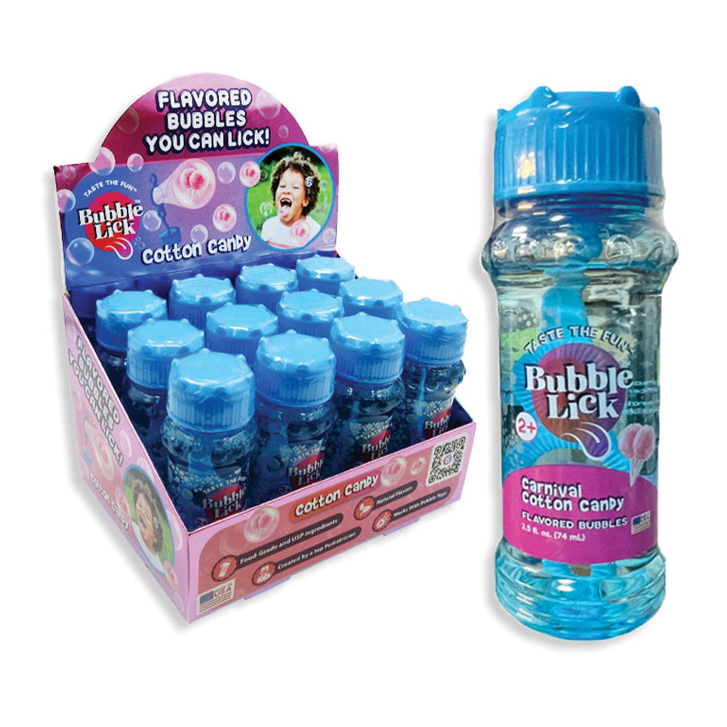 Bubble Lick - Cotton Candy Bubbles (2.5oz)