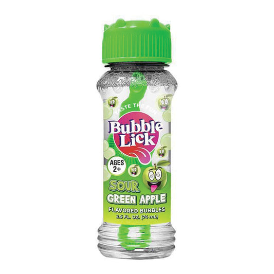 Bubble Lick - Sour Green Apple Bubbles (2.5oz)