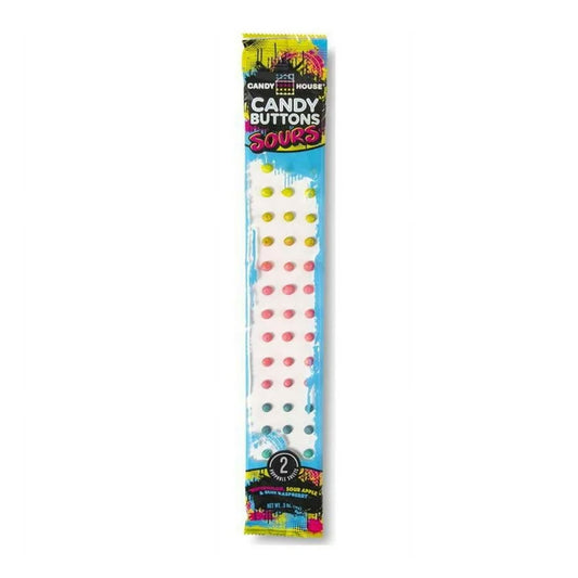 Candy Buttons - Sours Wrapped (0.5oz)