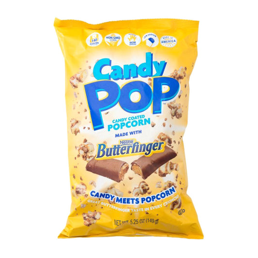 Candypop - Butterfinger Popcorn Peg Bag (5.25oz)