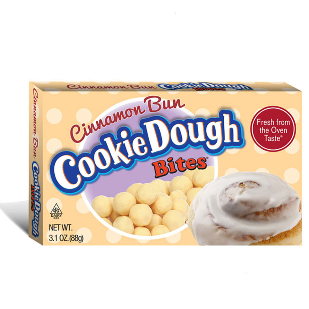 Cookie Dough Bites - Cinnamon Bun Cupcake Theater Box (3.1oz)