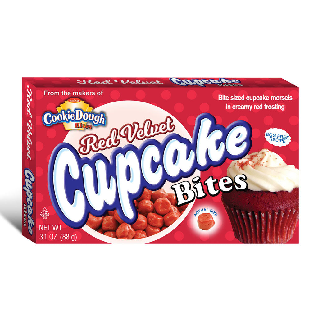 Cookie Dough Bites - Red Velvet Cupcake Theater Box (3.1oz)