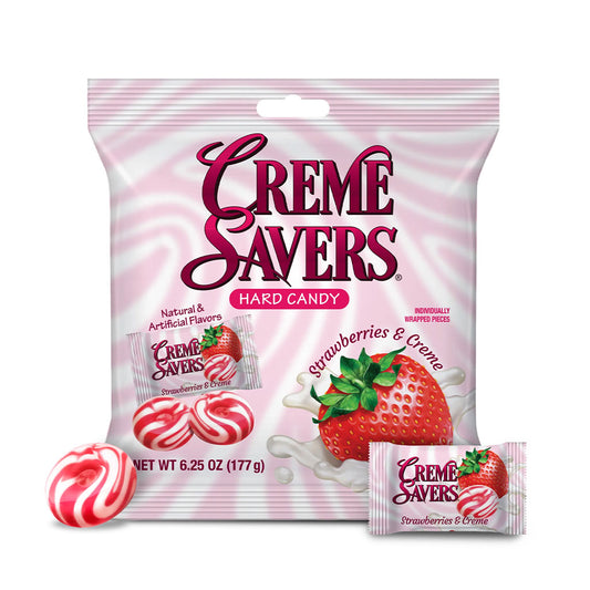 Creme Savers - Strawberry Peg Bag (6.25oz)