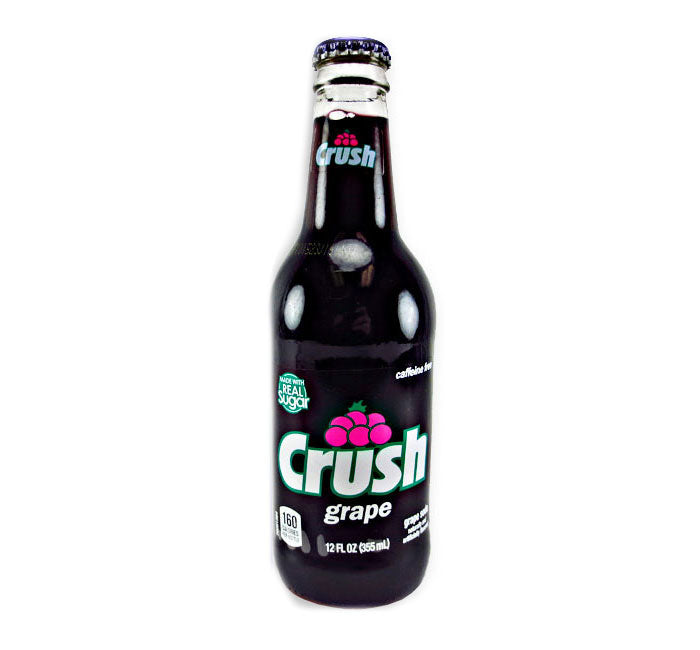 Crush - Grape Soda W/ Real Cane Sugar (12oz)