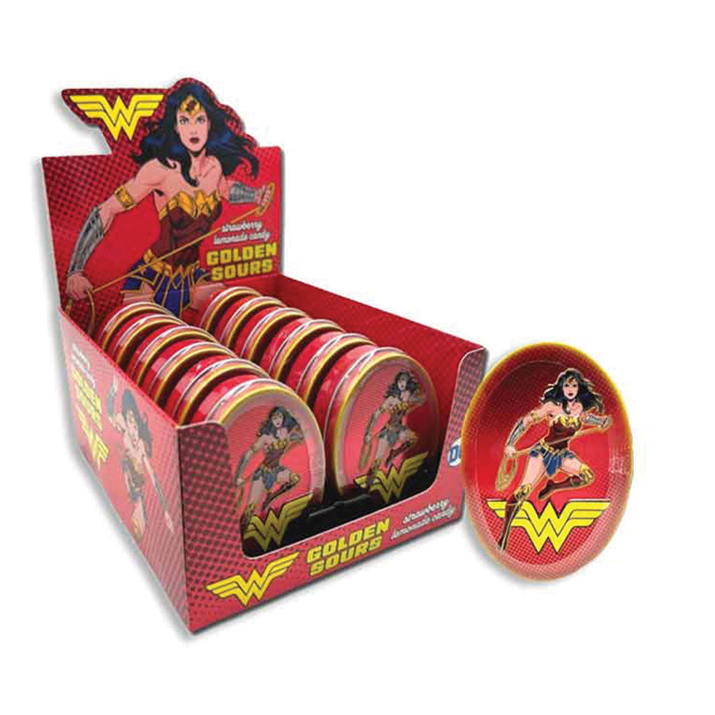 DC Comic - Wonder Woman Golden Sour Tin (1.2oz)