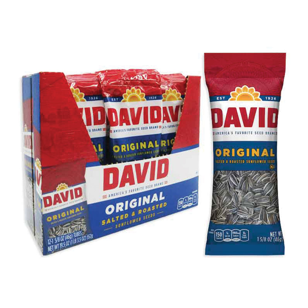 David - Sunflower Seeds Peg Bag Original (1.63oz)