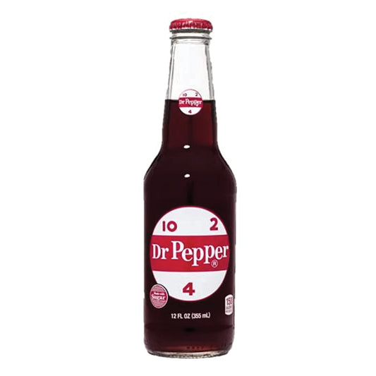 Dr Pepper - Nostalgic Bottle Soda w/ Cane Sugar (12oz)