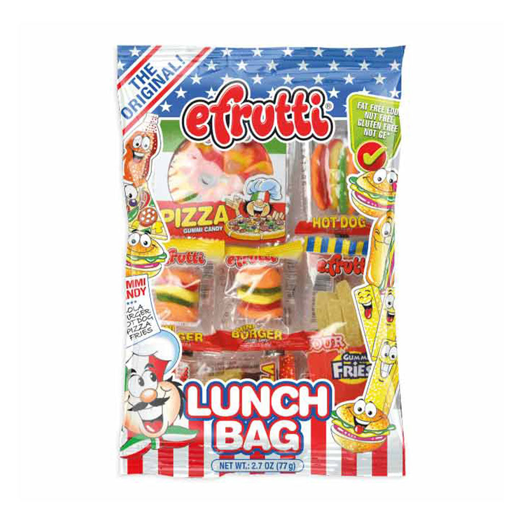 E Frutti - Lunch Bag Tray Gummi Peg Bag (2.7oz)