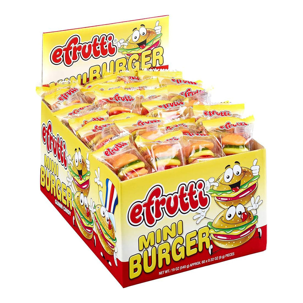 E Frutti - Mini Burger Gummi (0.32oz)