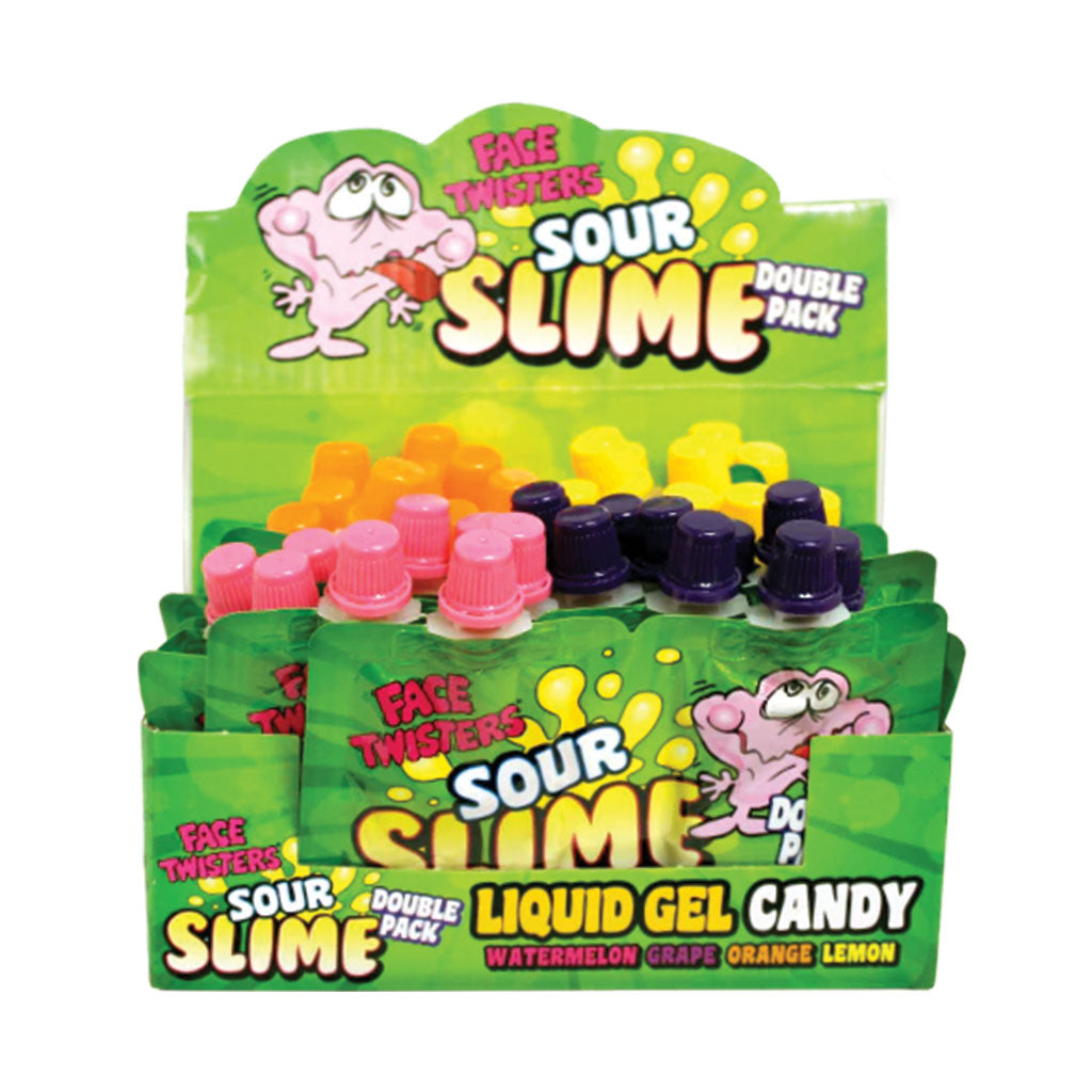 Face Twisters - Sour Slime Double Pack (1.4oz)