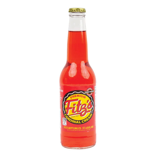 Fitzs - Cardinal Cream Soda (12oz)