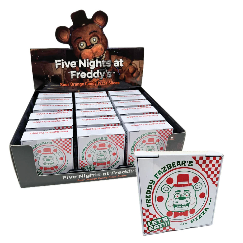 Five Nights At Freddys - Sour Orange Candy Pizza Slices Tins (1.2oz)