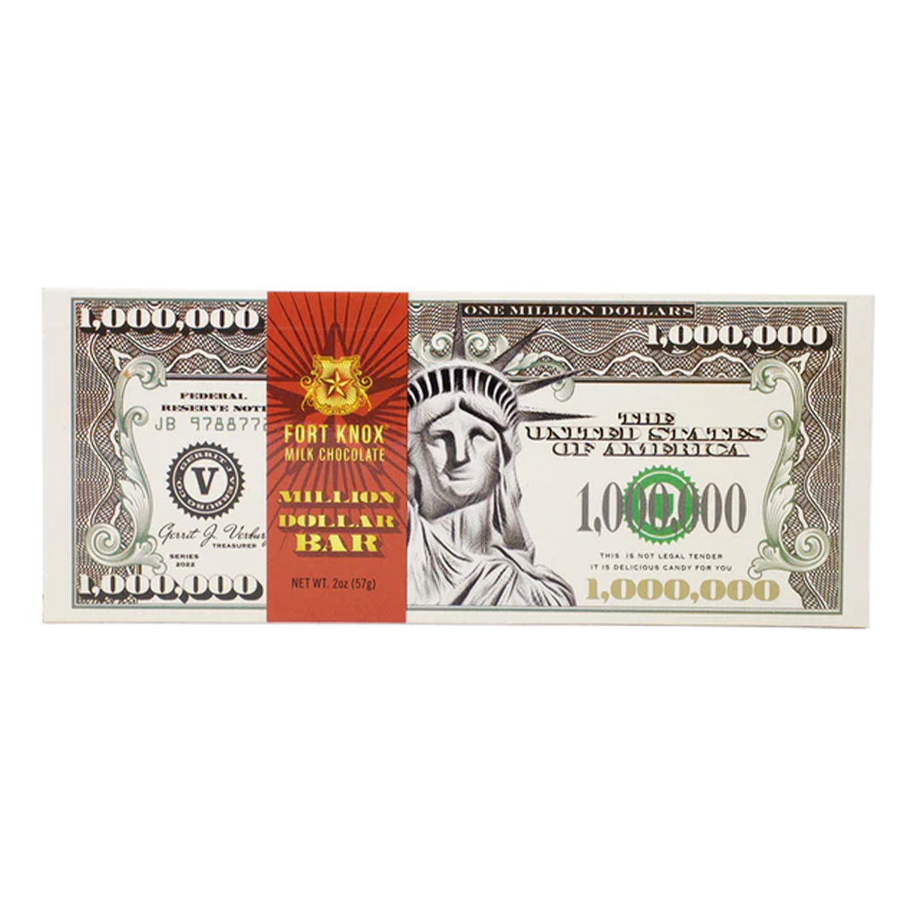 Fort Knox - Milk Chocolate Million Dollar Bar (2oz)