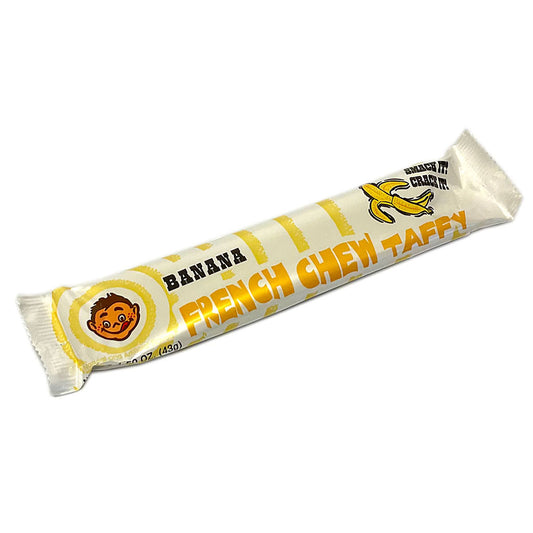 French Chew - Banana Taffy Bar (1.5oz)