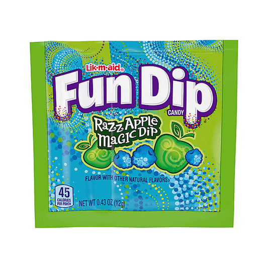 Fun Dip - Razz Apple Magic Dip ($.25) (.43oz)