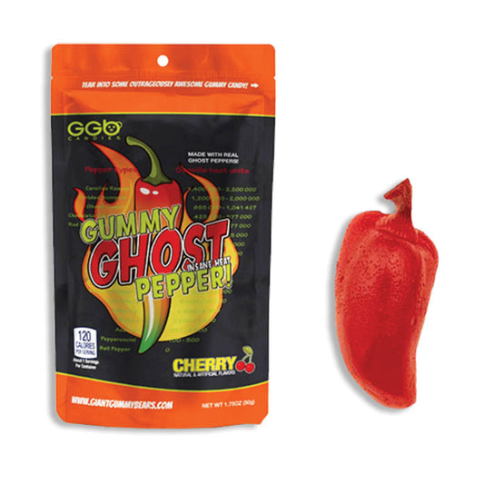 GGB - Gummy Ghost Pepper Peg Bag (1.75oz)