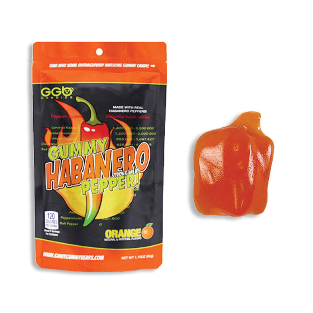 GGB - Gummy Habanero Pepper Peg Bag (1.75oz)