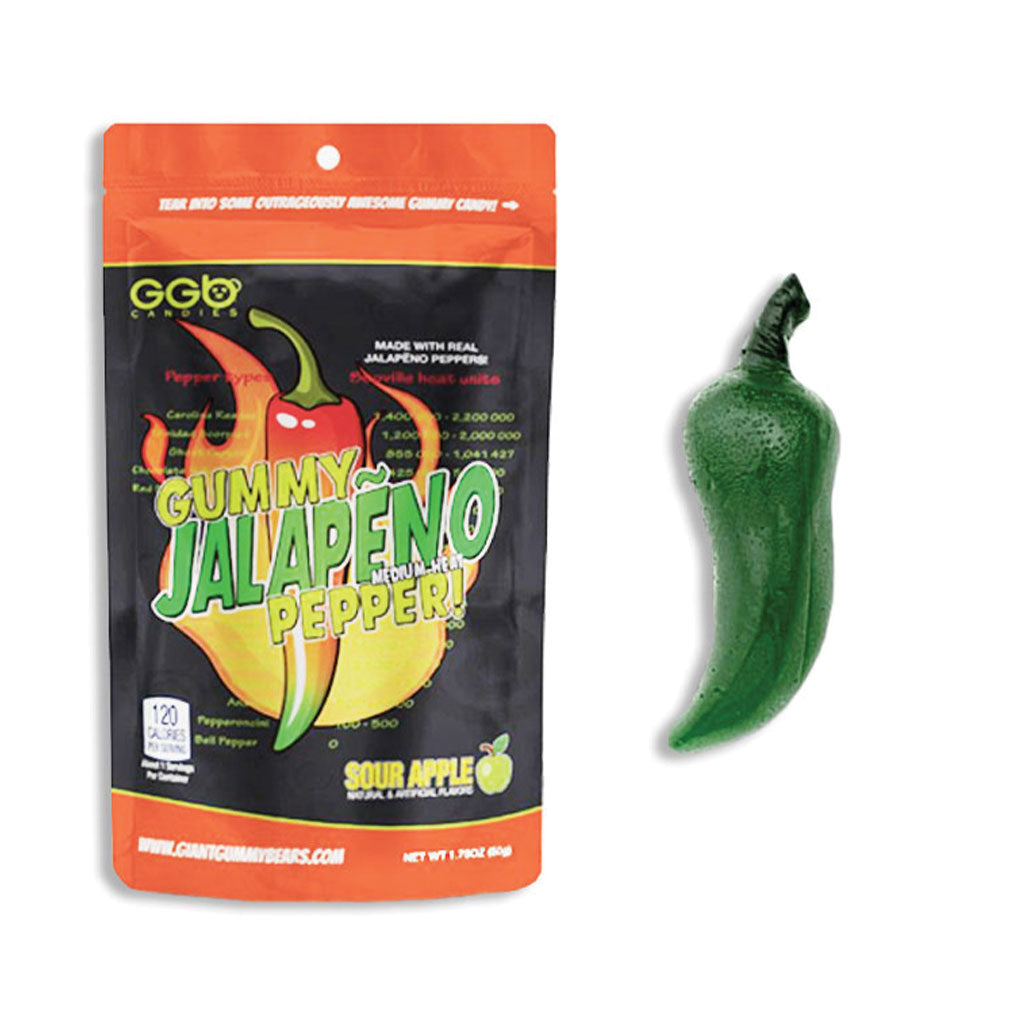 GGB - Gummy Jalapeno Pepper Peg Bag (1.75oz)