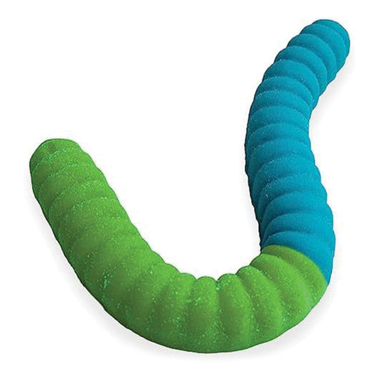 Giant Gummy - Sour Worm Blue Raspberry/Sour Apple (2LB)