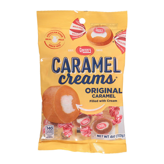 Goetze - Caramel Creams Peg Bag (4oz)