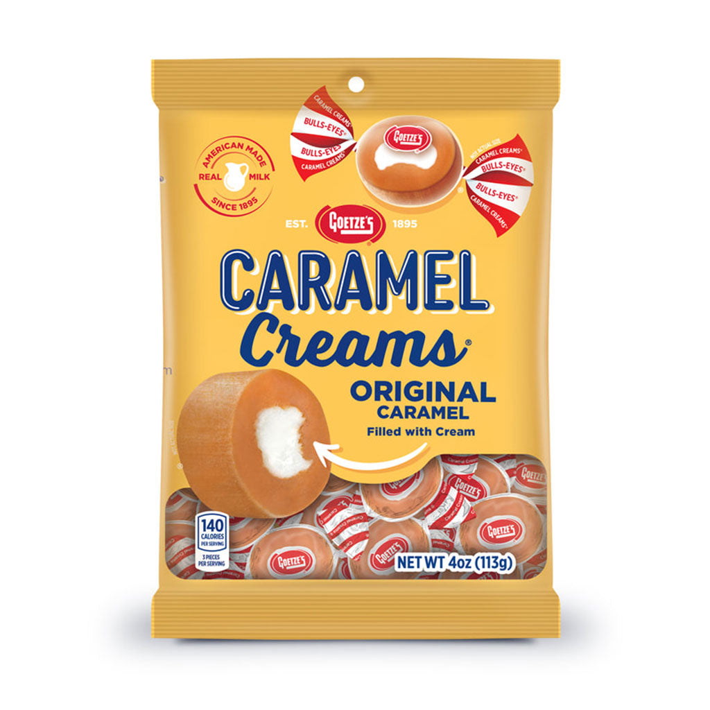 Goetze - Caramel Creams Peg Bag (6oz)