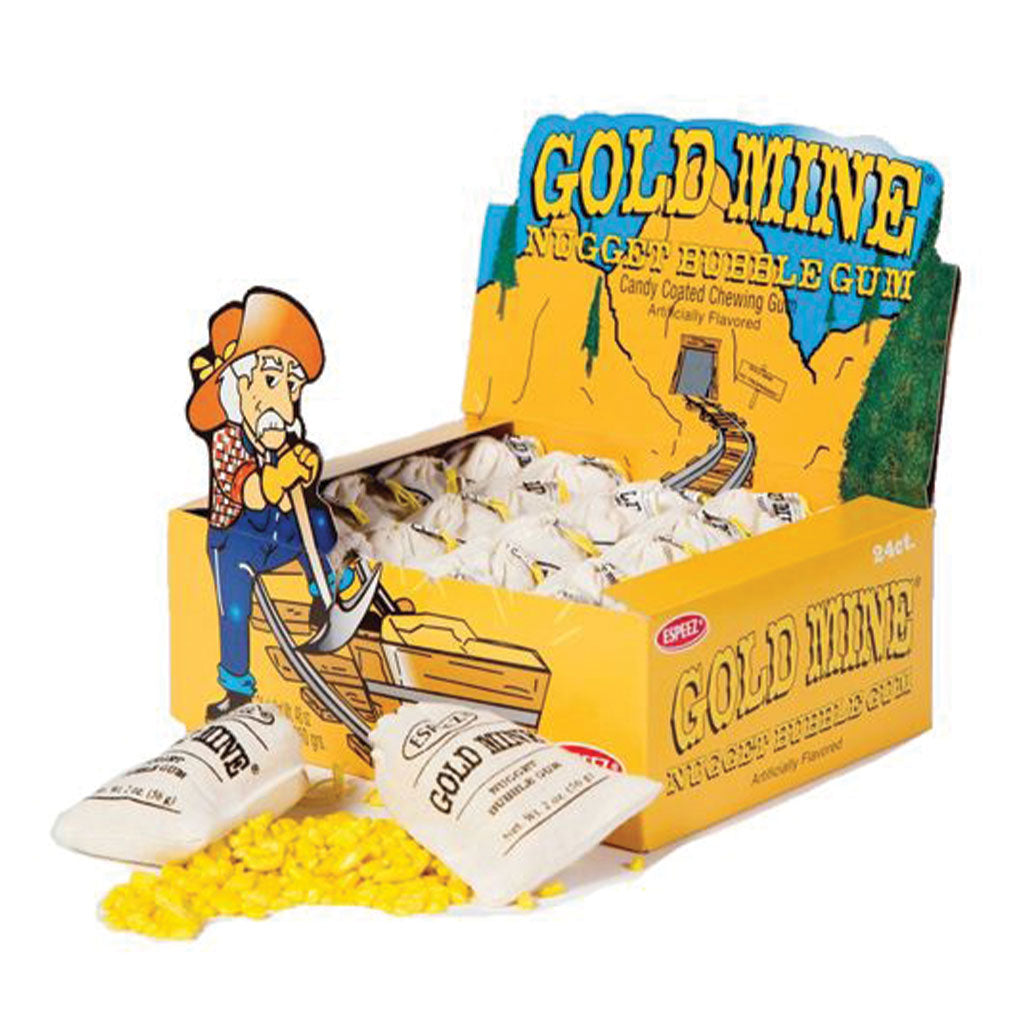 Gold Mine - Nugget Bubble Gum (2oz)