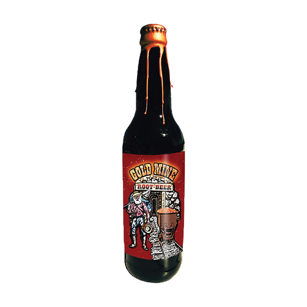 Gold Mine Soda - Root Beer (22oz)