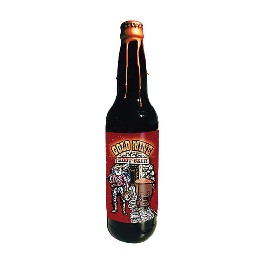 Gold Mine Soda - Root Beer (22oz)