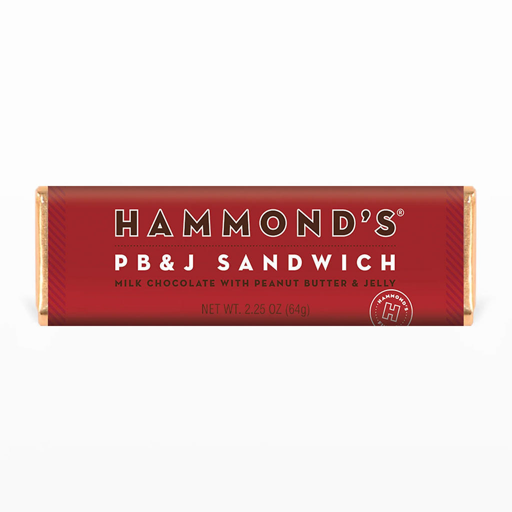 Hammonds - PB & J Sandwich Milk Chocolate Bar (2.25oz)