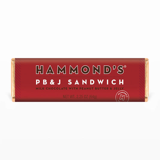 Hammonds - PB & J Sandwich Milk Chocolate Bar (2.25oz)