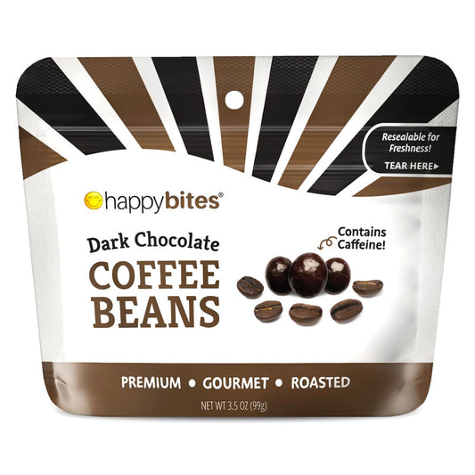 Happy Bites - Dark Chocolate Coffee Beans (3.5oz)