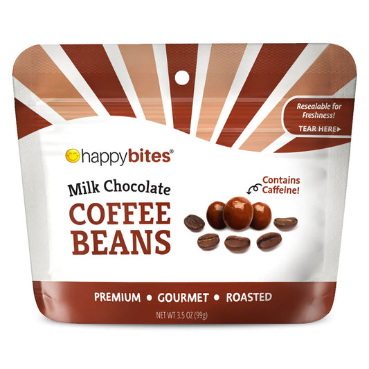 Happy Bites - Milk Chocolate Coffee Beans (3.5oz)