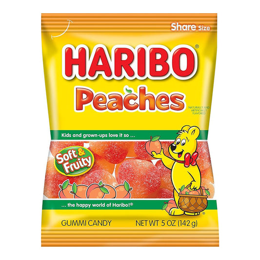 Haribo - Peaches (5oz)