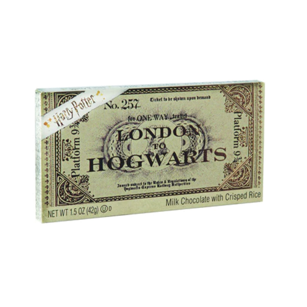 Harry Potter Platform 9 3/4 Ticket - Crisp Rice Chocolate Bar (.55oz)