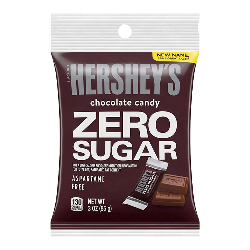 Hersheys - Milk Chocolate Mini Bars S/F Peg Bag (3oz)