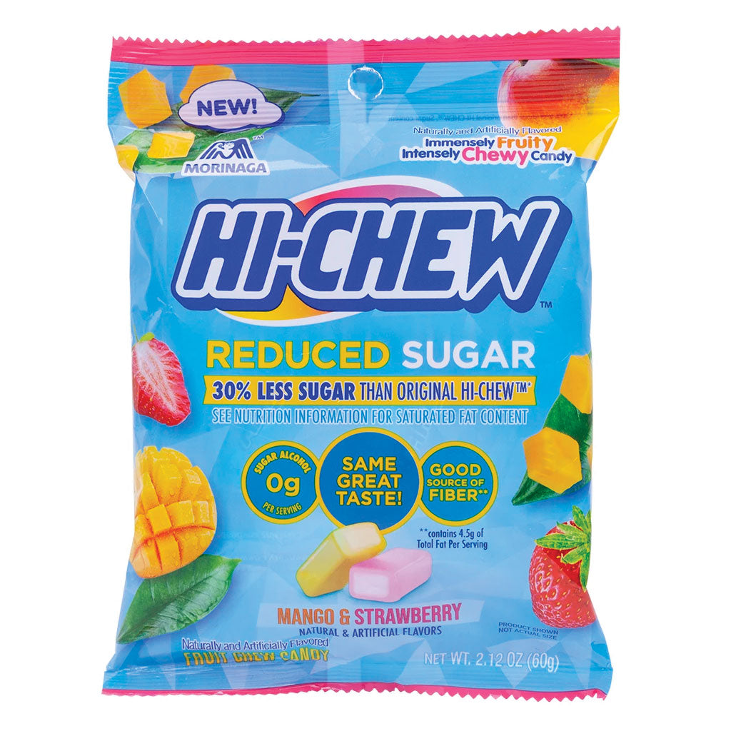 Hi-Chew - Reduced Sugar Peg Bag (2.12oz)