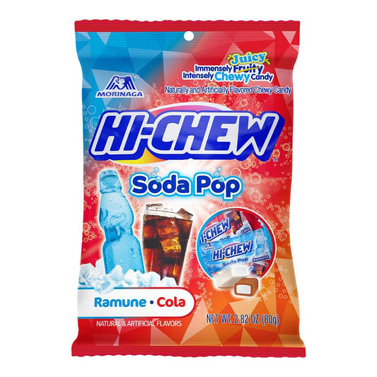 Hi-Chew - Soda Pop Ramune & Cola Peg Bag (2.82oz)