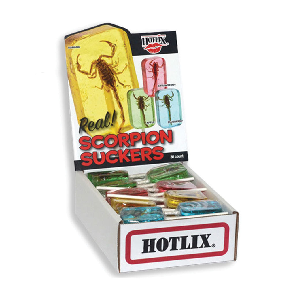 HotLix Pops - Scorpion Suckers S/F Green Apple (1oz)