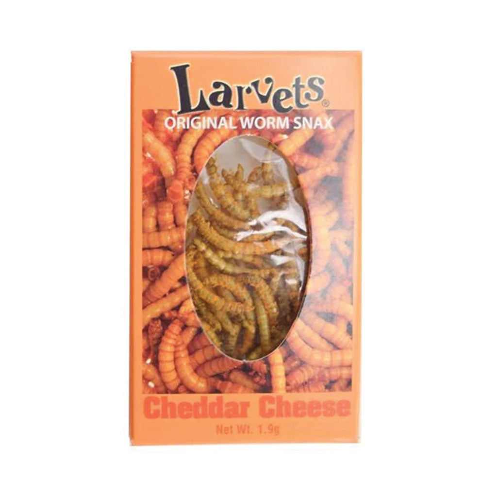 Hotlix Snax - Larvets Worm Snax Cheddar Cheese (1.9g)