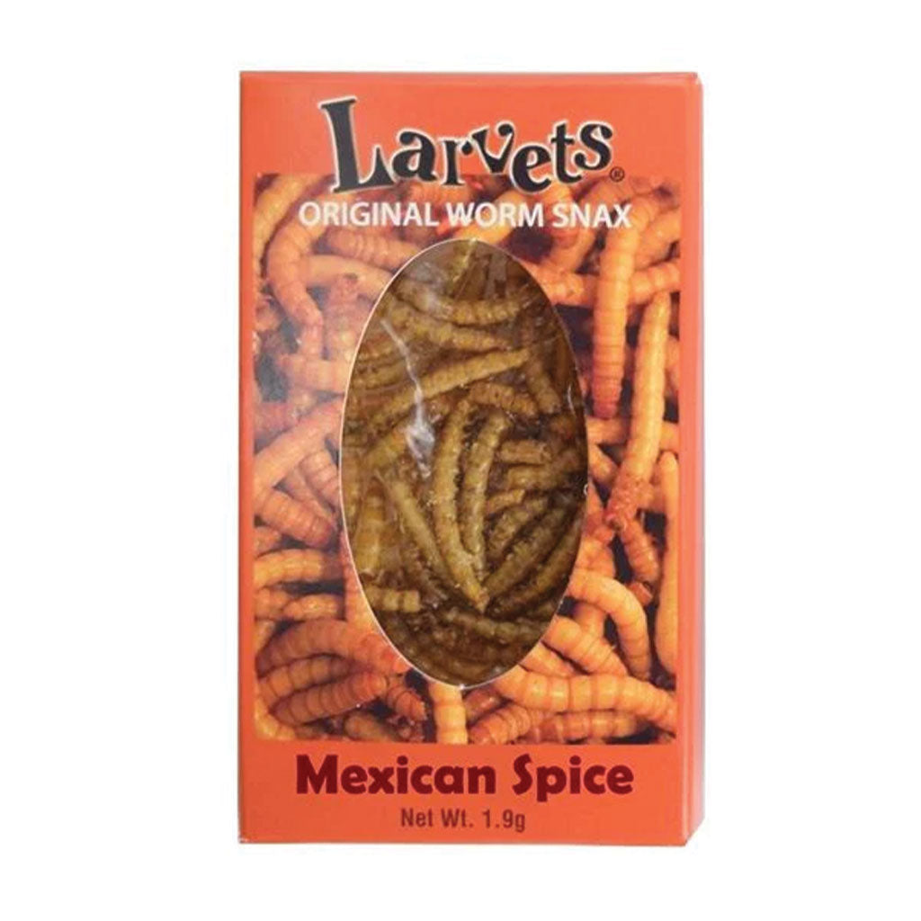 Hotlix Snax - Larvets Worm Snax Mexican Spice (1.9g)