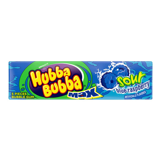 Hubba Bubba - Sour Blue Raspberry Max (5 Piece)