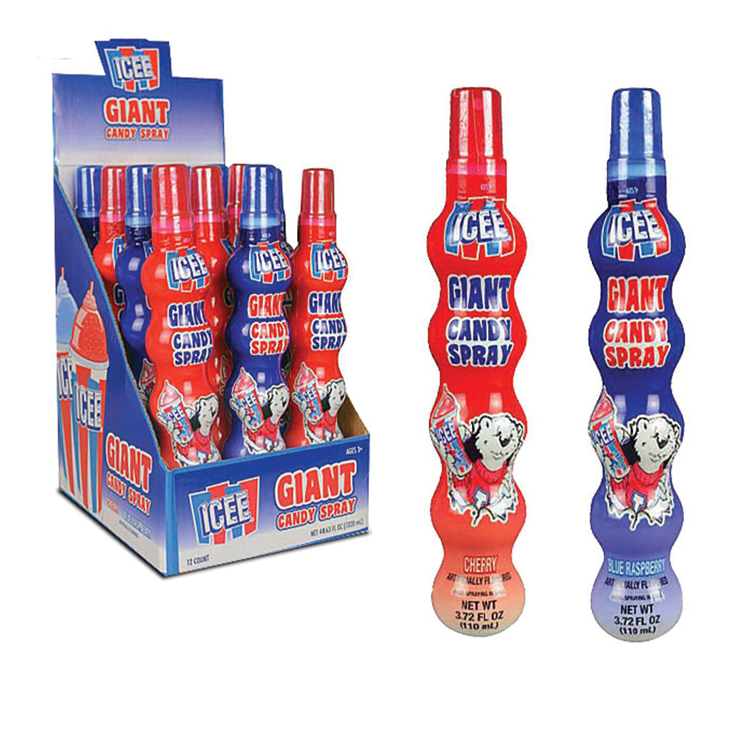 Icee - Giant Spray Candy In Display (3.72oz)