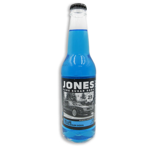 Jones Soda - Blue Bubblegum (12oz)