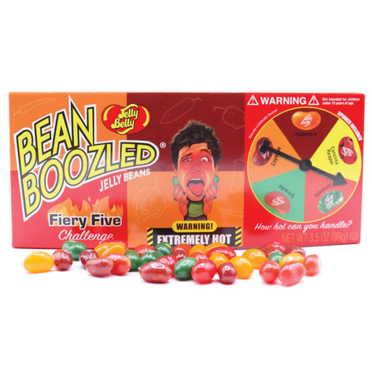 Jelly Belly - Bean Boozled Firey Five Spinner Game Gift Box (3.5oz)